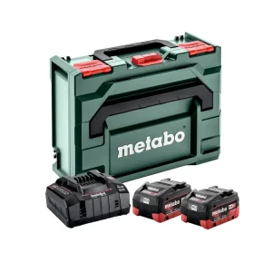 Kup Teď METABO ZÁKLADNÍ SADA 2X LIHD 10AH + ASC 145 + METABOX (685142000)