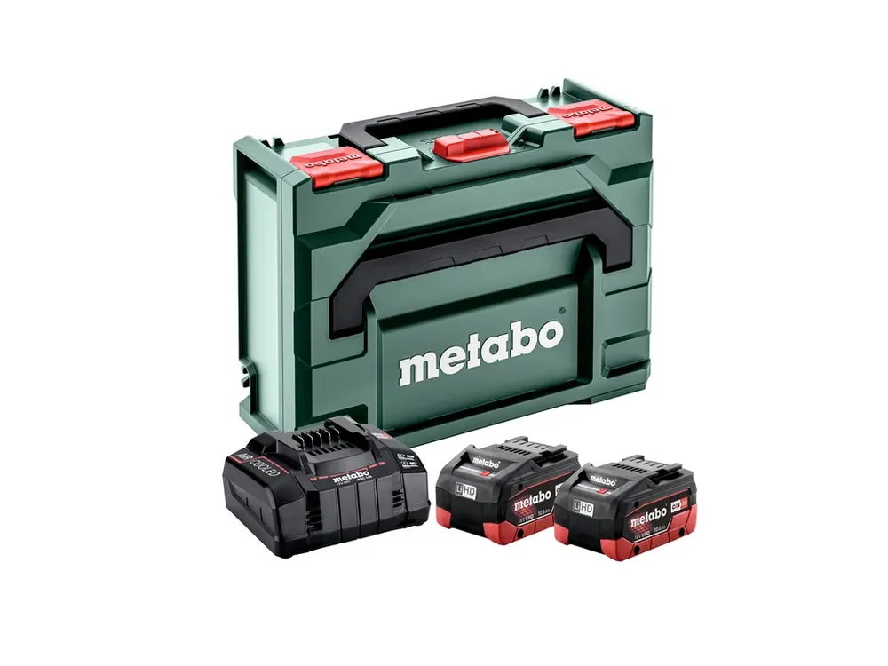 Kup Teď METABO ZÁKLADNÍ SADA 2X LIHD 10AH + ASC 145 + METABOX (685142000)