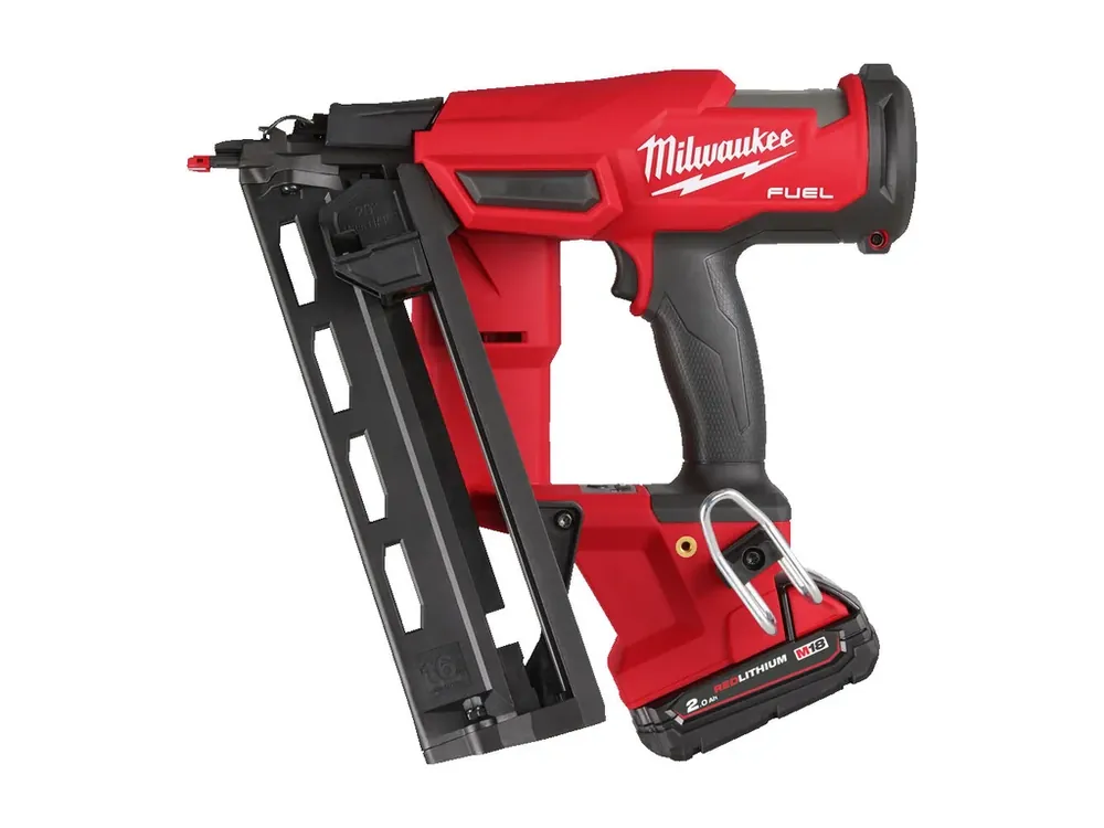 Top Prodej M18 FUEL™ Dokončovací hřebíkovačka 16 GA Milwaukee M18 FN16GA-202X (32 - 63 mm)