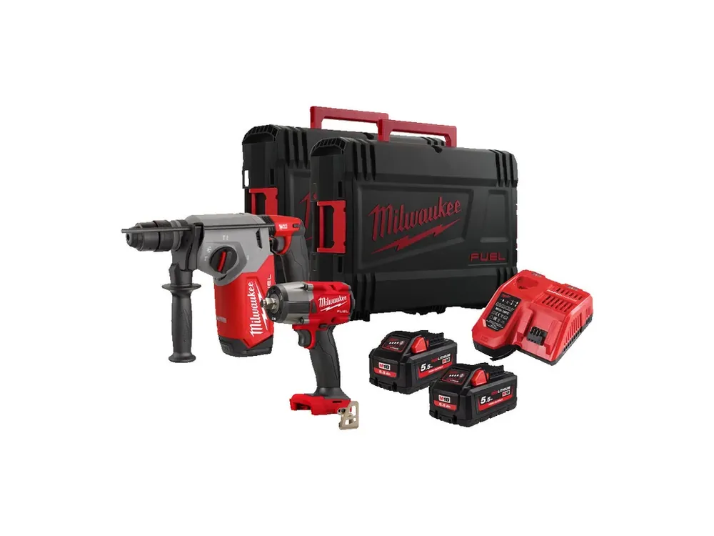 Speciální Cena M18 FUEL™ Sada nářadí Milwaukee M18 FPP2BA-552X 4933481023