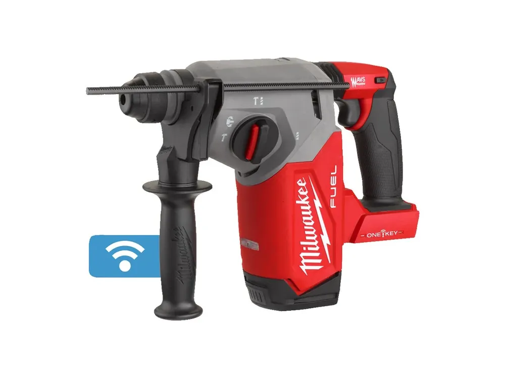 Nejlepší Volba M18 FUEL™ ONE-KEY™ 4 režimové kladivo SDS-plus s výkonem 26mm ( 2,5 J ) Milwaukee M18 ONEFH-0X