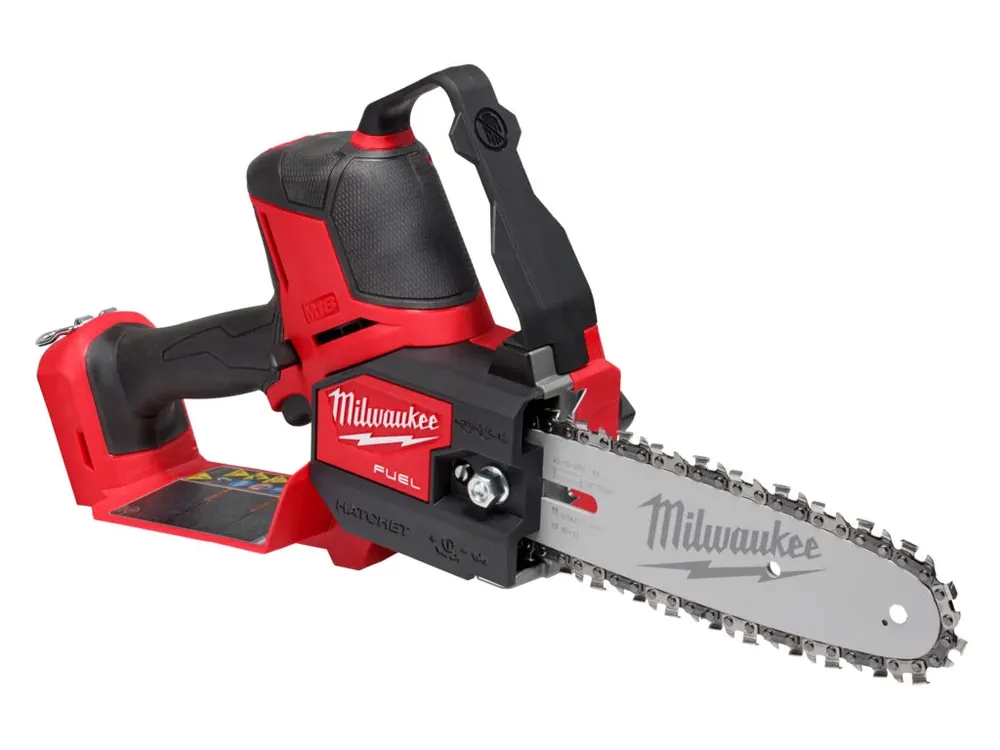 M18 FUEL™ HATCHET™ řetězová prořezávací pila s lištou 20cm Milwaukee M18 FHS20-0 Koupit Online