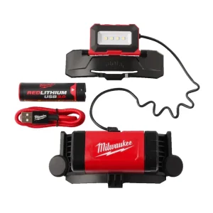 Časově Omezené Čelová svítilna 600 lumenů a s USB nabíjením Milwaukee L4 BOLTHL-301