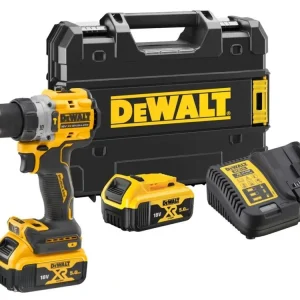 Omezená Nabídka DeWALT DCD805P2T aku bezuhlíková příklepová vrtačka 2 x 5,0 Ah Li-Ion