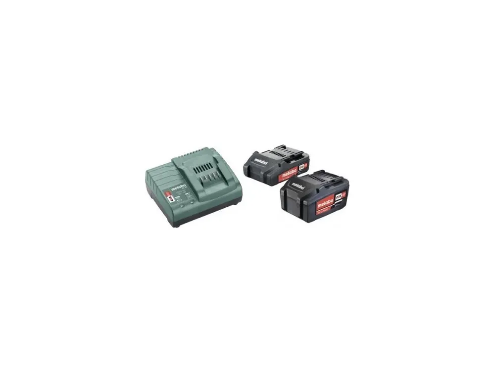 Vysoce Kvalitní METABO Basic Set 18V Li-Power (akumulátor 2.0+4.0Ah+nabíječka SC 30) 685162000