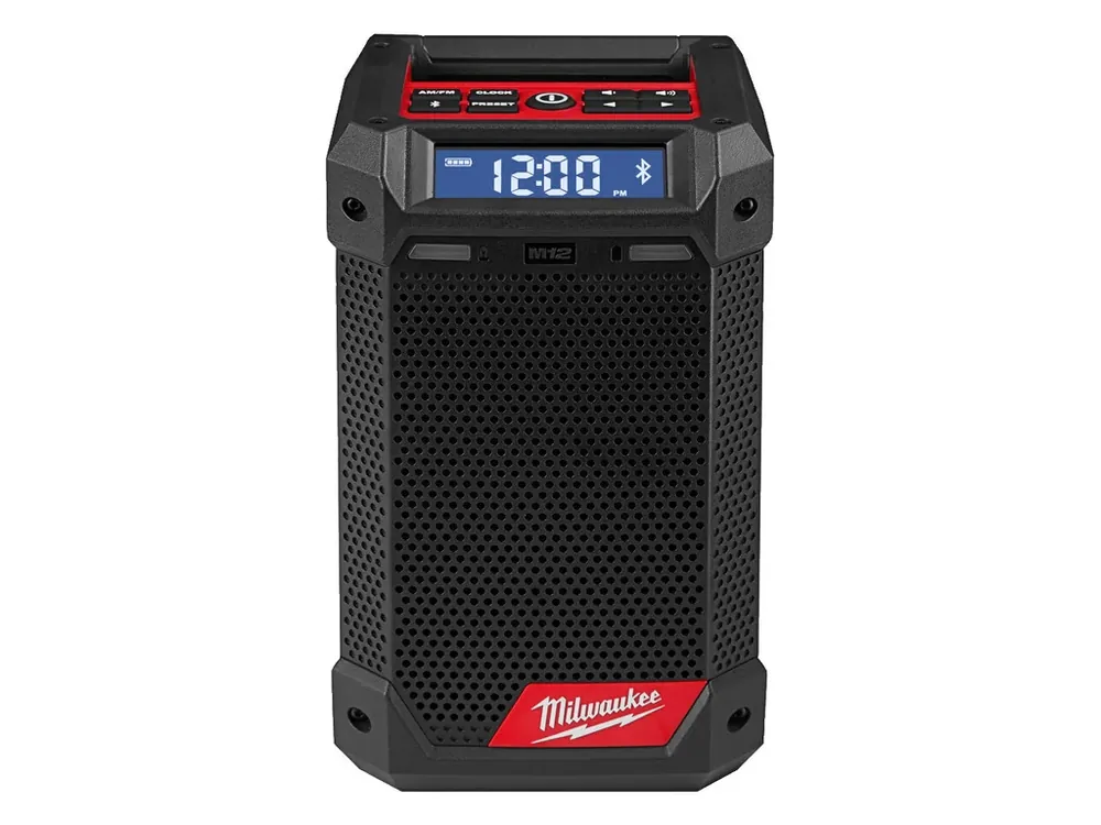 M12™ rádio/nabíječka DAB+ Milwaukee M12 RCDAB+-0 Originální