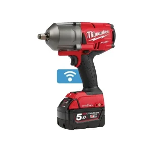 Časově Omezené M18 FUEL™ ONE-KEY™ 1/2 ˝ rázový utahovák s pojistným kroužkem Milwaukee M18 ONEFHIWF12-502X