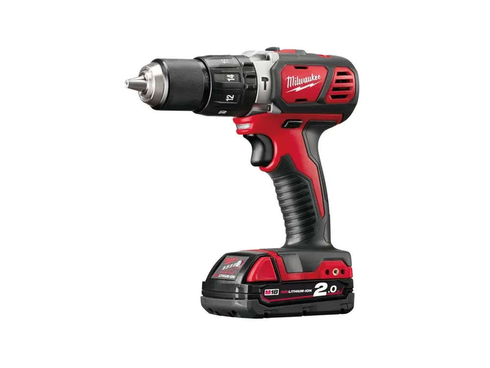 Akční Cena M18™ kompaktní příklepová vrtačka Milwaukee M18 BPD-202C