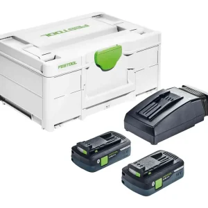 Napájecí sada Festool SYS3 ENG 18V 2x4,0/TCL6 (576811) Rychlé Dodání
