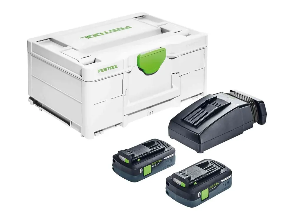 Napájecí sada Festool SYS3 ENG 18V 2x4,0/TCL6 (576811) Rychlé Dodání