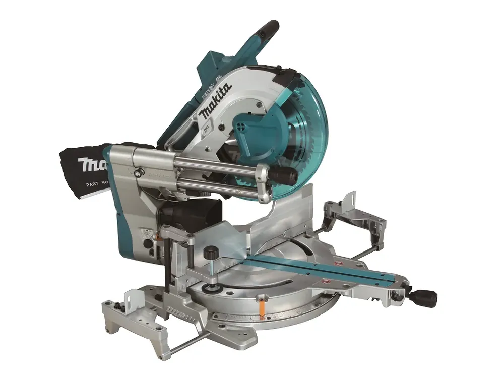 Aku pokosová pila s AWS Makita DLS211ZU 305mm Li-ion 2x18V (bez akumulátorů a nabíječky) Sleva