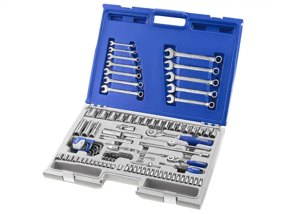Gola sada 1/4" a 1/2" nářadí a klíčů 101 dílů Tona Expert E032911 Super Cena