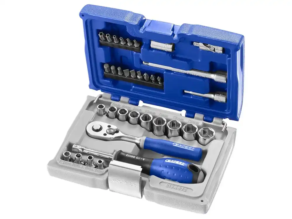 Gola sada 1/4" 34 dílů Tona Expert E194672 Must-Have