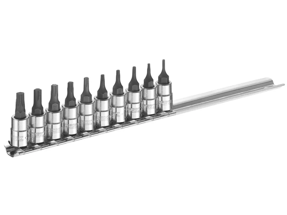 Sada hlavic TORX 1/4" 10 dílů Tona Expert E030703 Sleva