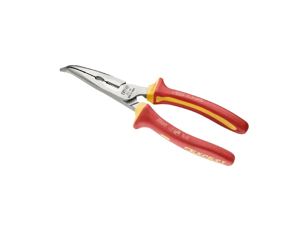 Akční Cena Kleště na jemnou mechaniku zahnuté 160mm 1000V Tona Expert E050410