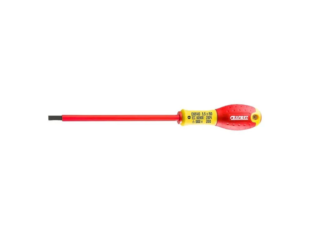 Finální Výprodej Šroubovák plochý paralelní 5,5x150x1,0mm 1000V Tona Expert E165413