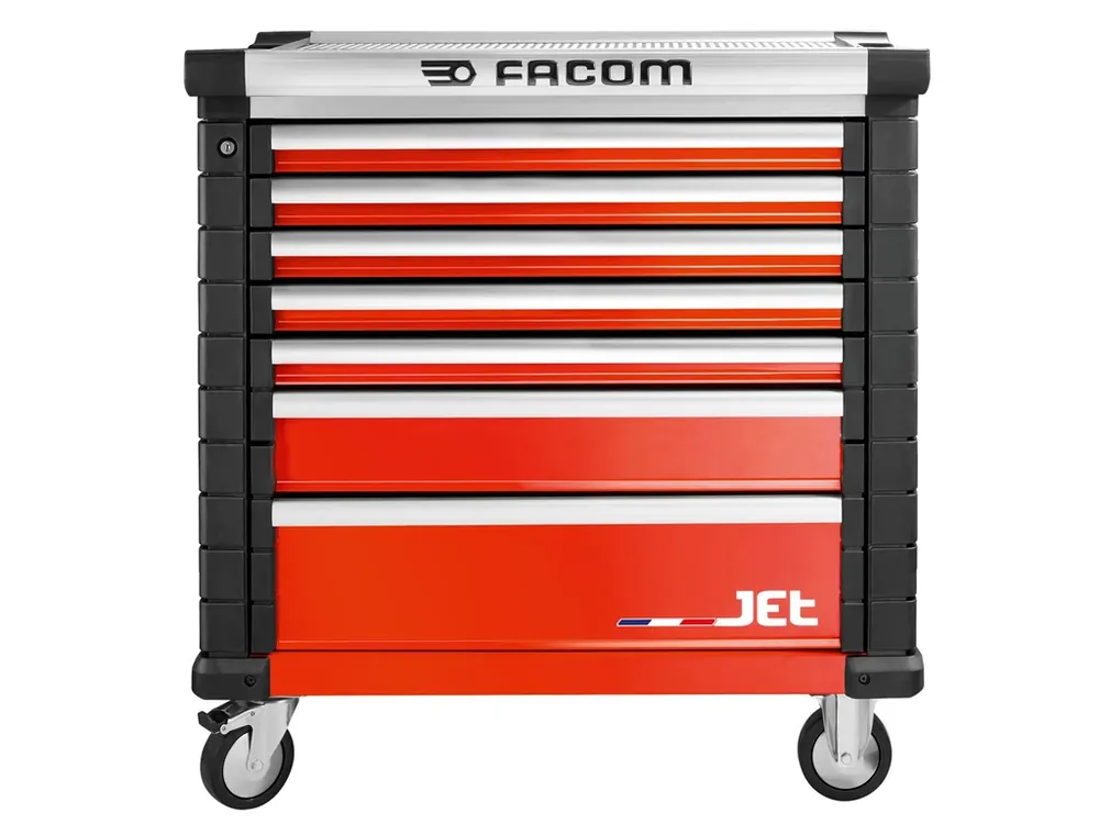 Vrácení Zdarma Montážní skříň pojízdná 7 zásuvek JET+4 FACOM JET.7M4A