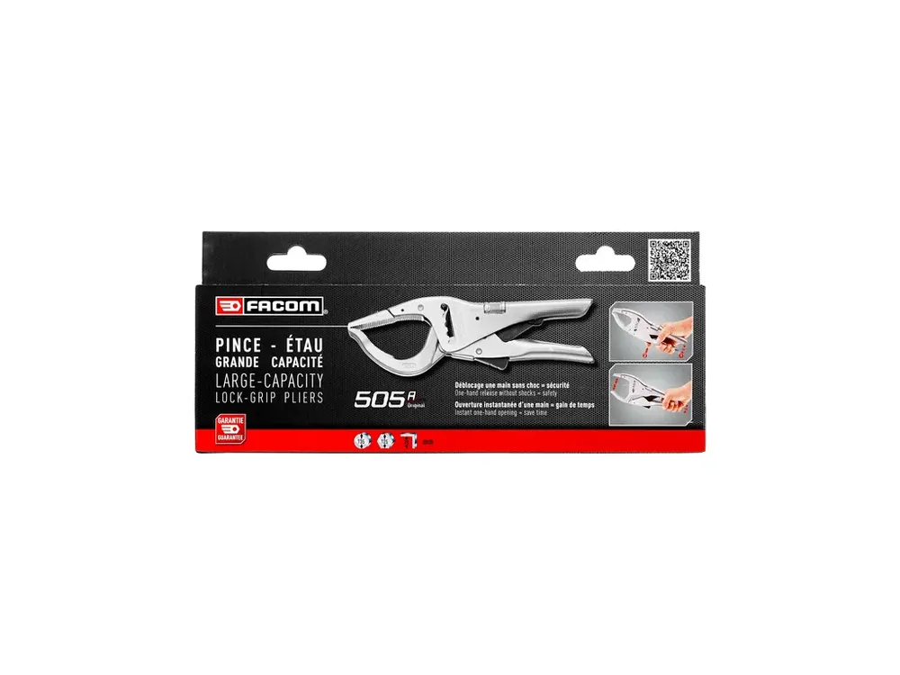 Upínací kleště velkokapacitní 270mm FACOM 505APB Sleva