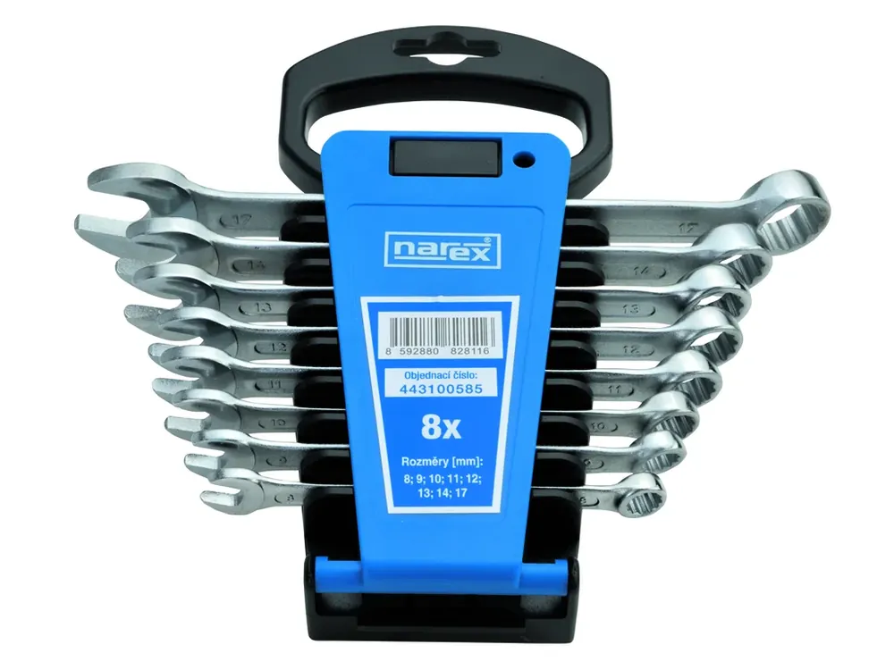 Objednat Nyní Sada očkoplochých klíčů 8 dílů NAREX 443100585