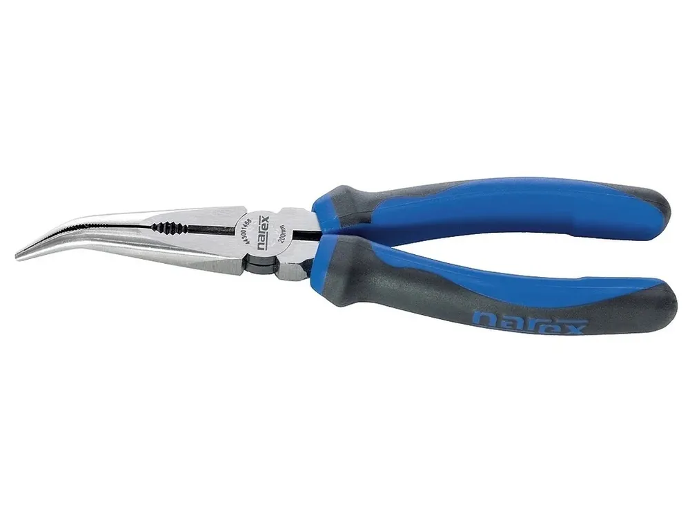 Značkový Kleště s prodlouženými čelistmi zahnuté 160mm NAREX 443001465