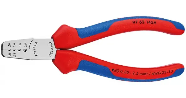 Must-Have Kleště na kabelové koncovky, Knipex 145mm