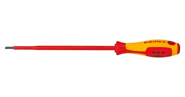 Novinka Šroubovák pro šrouby s drážkou izolovaný 1000V, Knipex 4,5mm