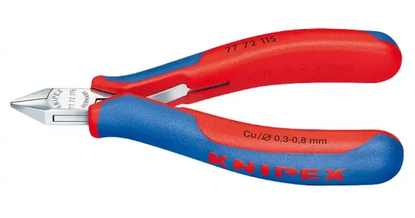 Kleště štípací pro elektroniku, Knipex 115mm 115 mm Cenově Výhodný