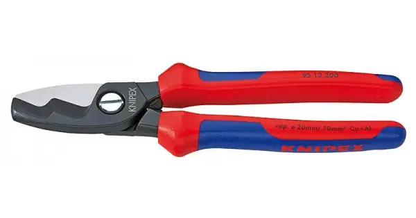 Nůžky na kabely s dvojitým břitem, Knipex 200mm Top Prodej