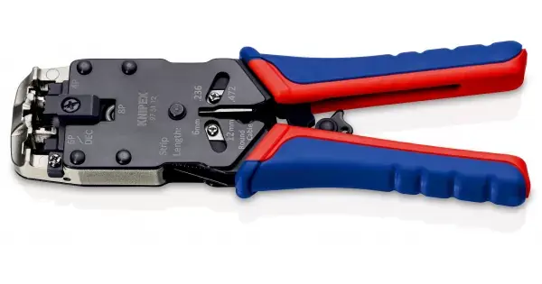 Lisovací kleště pro konektory Western, Knipex 200mm Aktuální