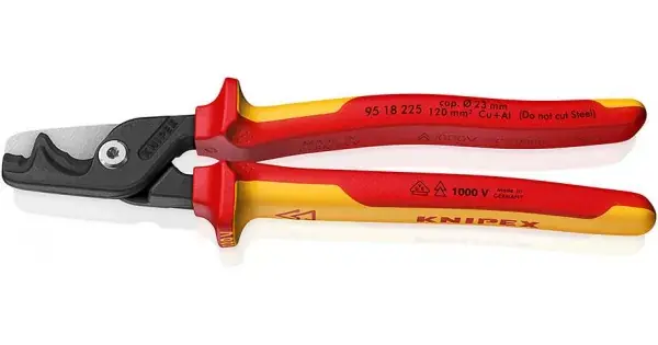 Nůžky na kabely s krokovým řezem Knipex StepCut® XL 160mm 160 mm Omezená Nabídka