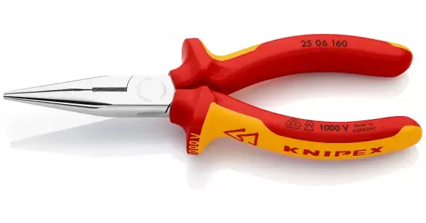 Speciální Cena Kleště s půlkulatými čelistmí s břity 1000V VDE, Knipex 160mm