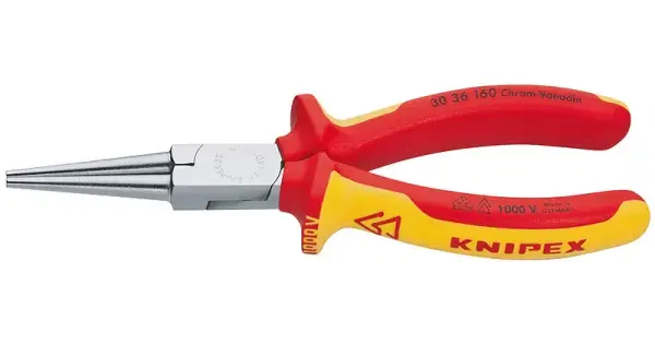 Akce Kleště s kulatými prodlouženými čelistmi 1000V VDE, Knipex 160mm