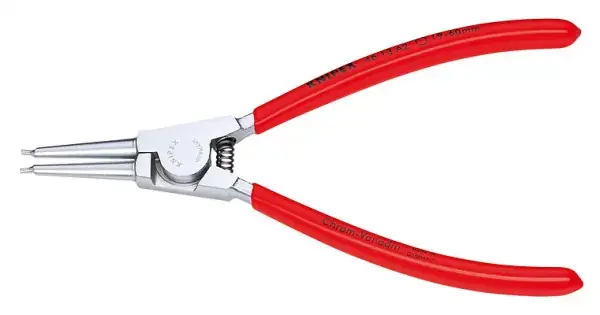 Vrácení Zdarma Kleště na pojistné vnější kroužky, Knipex 19-60mm 180mm, na hřídel 19-60mm