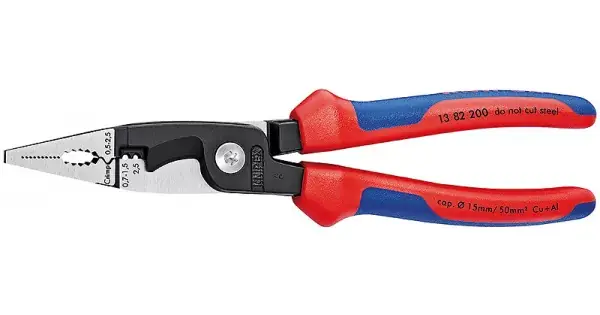 Zlevněný Kleště univerzální elektroinstalační, Knipex 200mm