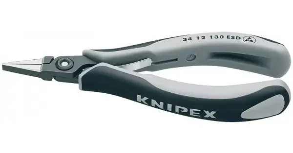 Tovární Cena Kleště přesné pro elektroniku - ploché ESD, Knipex 135mm