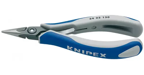 Aktuální Kleště přesné pro elektroniku - půlkulaté, Knipex 135mm