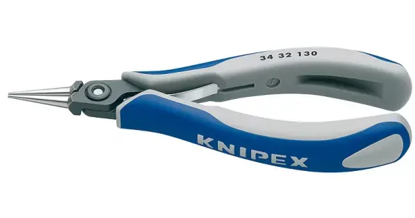 Kleště přesné pro elektroniku - kulaté, Knipex 135mm Vrácení Zdarma