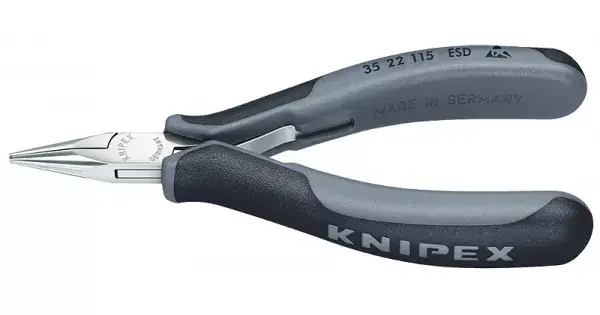 Kleště pro elektroniku - přidržovací ESD, Knipex 115mm Levný
