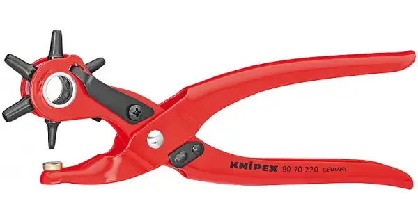 Finální Výprodej Kleště děrovací revolverové, Knipex 220mm