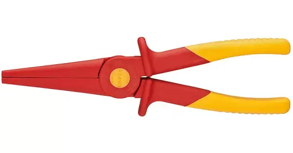 Rychlé Dodání Kleště s půlkulatými čelistmi z plastu izolované 1000V VDE, Knipex 220mm