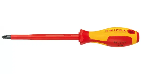 Šroubovák křížový Pozidriv® izolovaný 1000V VDE, Knipex PZ0 Pouze Dnes