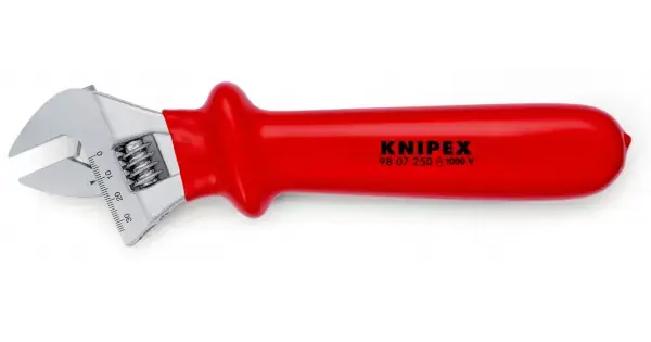 Klíč stavitelný izolovaný 1000V, Knipex 260mm Rychlé Dodání