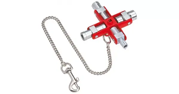 Klíč na rozvodné skříně - univerzální, Knipex 90mm Novinka