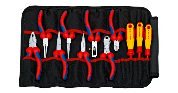 Svinovací taška s nářadím 11-dílná Knipex Sada 11ks Aktuální