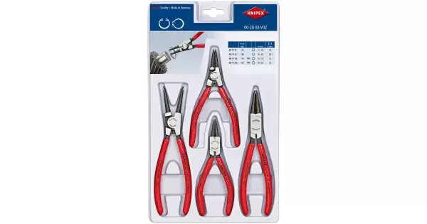 Tovární Cena Sada kleští na pojistné kroužky Knipex Sada 4ks