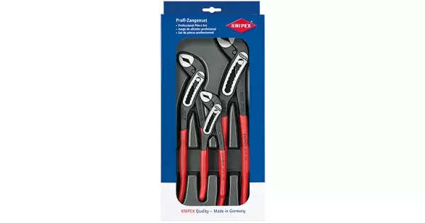 Kleště instalatérské Aligator - sada, Knipex Sada 3ks Výprodej