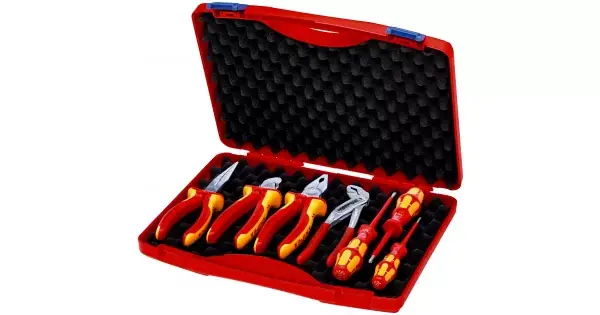 Víkendová Akce Box kompaktní s nářadím 1000V, Knipex sada 7ks