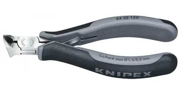 Kleště štípací čelní pro elektroniku ESD, Knipex 120mm Nová Kolekce