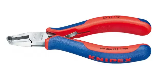 Kleště štípací čelní pro elektroniku, Knipex 120mm Nízká Cena