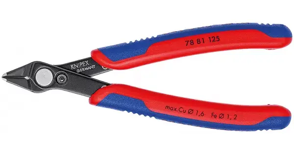 Akční Nabídka Kleště štípací boční Electronic Super Knips®, Knipex 125mm
